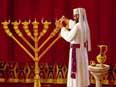 The Menorah in the Temple