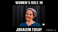 A Women's Role in Judaism Today