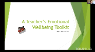 A Teacher's Emotional Wellbeing Toolkit