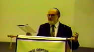 
	What takes precedence, the rights of the individual or the safety of the community? Rabbi Herbert Bomzer tackles the question of whether compulsory medical treatment for tuberculosis is ethical from a Jewish perspective.

	This presentation took place in 1993 at the International Conference on Judaism and Contemporary Medicine. The video recording is courtesy of Dr. Michael-Moshe Akerman M.D. who is the director of the conference.