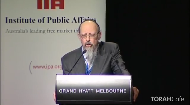 
	The source of all major religions today is from the sons of Abraham.

	The Noahide laws model divine attributes and provide the underpinnings of society.

	Rabbi Shimon Cowen, an erudite speaker, maps out the path to harmony across cultures.

	Produced by The Institute of Public Affairs  .