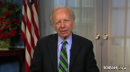 
	
		This video greeting was sent by Connecticut Senator Joseph Lieberman to the 800 participants of the 2011 National Jewish Retreat,  who were gathered in his home state to take part in this annual 5-day event.  His remarks reflect his great respect and encouragement for the participants who have dedicated their time to learning more about their Jewish identity.   Senator Lieberman touches upon the subject of his new book, The Gift of Rest: Rediscovering the Beauty of the Sabbath.  An admirer of the Lubavitcher Rebbe, he quotes the Rebbe’s profound insight into the meaning of the 7th day. Senator Lieberman offers the perspective that the Sabbath can be understood as a gift of time to appreciate that which is perfect in the world.  
