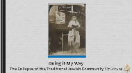 
	Lesson Three: Judaism of our Choosing 
	The failed attempt to establish a chief rabbi in New York in the 1890s demonstrated the weakness of the modern Jewish community structure. This lesson explores how the lack of top-down organization in the Jewish community and new-world individualism combine to challenge and empower individuals to choose to participate in Jewish life.