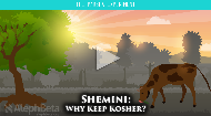 
	In this week's parsha, the Torah talks about one of the most impactful laws on the general lifestyle of the people of Israel - kosher animals. Have you ever considered WHY we're restricted from eating certain animals? And the specific laws - split hooves, chewing cud - seem totally arbitrary. But what if there was a way for us to think about kosher that makes sense, and can even strengthen our relationship with God?