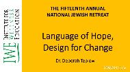 
	Judaism is a religion of holy words, and through our words, we serve Hashem. Our words also shape our reality. Optimize the power of your words to transform your life and the lives of others.

	This lecture was delivered at the 15th annual National Jewish Retreat. For more information and to register for the next retreat, visit: Jretreat.com.