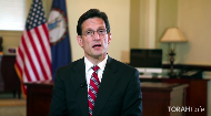 
	Rep. Eric Cantor shares a Pesach message honoring the shluchim's work around the world, emphasizing this time of personal geula.