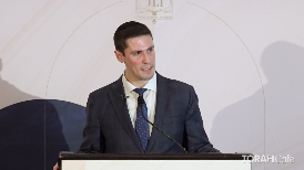 
	Embark on an inspiring journey unlike any other, with a deep dive into the bestselling book "The Journey to Your Ultimate Self". Learn the timeless principles of Torah wisdom that will help you embark on the journey to your own ultimate self.

	This lecture was delivered at the 16th annual&nbsp;National Jewish Retreat