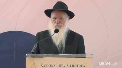 
	This lecture was delivered at the 16th annual National Jewish Retreat. For more information and to register for the next retreat, visit: Jretreat.com.