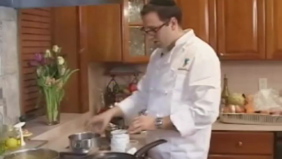
	Join Master Chef Yaakov Feldman as he shares tips and tricks and demonstrations of delicious Passover recipes. In this segment, Chef Yaakov shows us how to make a delicious Sweet Potato Bisque (Sweet Potato Soup) and Crispy Noodles. (Recipes attached).