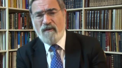 
	
		This video was graciously provided by the Office of the Chief Rabbi Lord Sacks.
		
	
		 
	
		There are a number of ways to stay connected with the Chief Rabbi:
		
	
		
			Visit his website – chiefrabbi.org – to subscribe to his mailing list