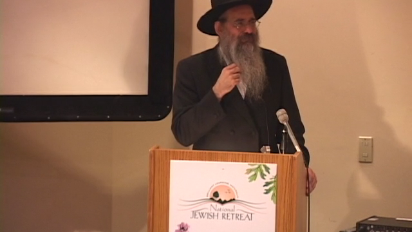 
	This lecture was delivered at the 2th annual National Jewish Retreat. For more information and to register for the next retreat, visit: Jretreat.com.