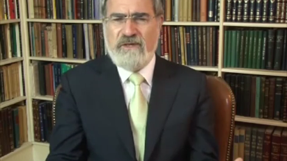 
	
		This video was graciously provided by the Office of the Chief Rabbi Lord Sacks.
		
	
		 
	
		There are a number of ways to stay connected with the Chief Rabbi:
		
	
		
			Visit his website – chiefrabbi.org – to subscribe to his mailing list