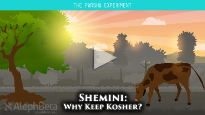 
	In this week's parsha, the Torah talks about one of the most impactful laws on the general lifestyle of the people of Israel - kosher animals. Have you ever considered WHY we're restricted from eating certain animals? And the specific laws - split hooves, chewing cud - seem totally arbitrary