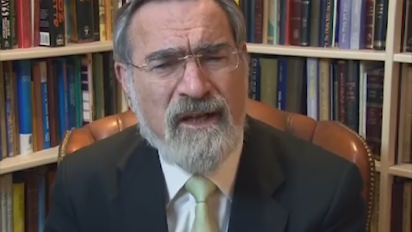 
	
		This video was graciously provided by the Office of the Chief Rabbi Lord Sacks.
		
	
		 
	
		There are a number of ways to stay connected with the Chief Rabbi:
		
	
		
			Visit his website – chiefrabbi.org – to subscribe to his mailing list