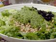 Spicy Lettuce and Chickpea Salad