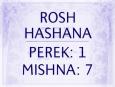 Mishanayot Rosh Hashana - Perek: 1 - Mishna: 7